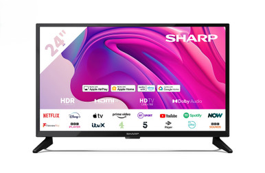 Sharp 24FD2K | 24 inch HD Ready Smart LED TV | Richer Sounds