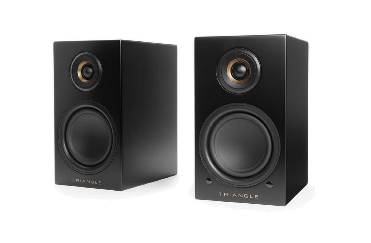 Triangle LN01A Black Bluetooth Active Speakers – Compact, Stylish, Powerful S... img