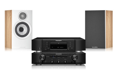 Marantz PM6007, CD6007 & Bowers & Wilkins 607 S3 (Oak) | Stereo