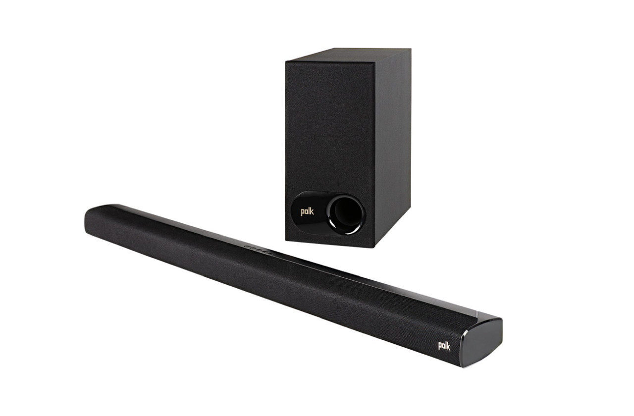 Polk Audio Signa S2 Black Soundbar with Wireless Subwoofer & Bluetooth img