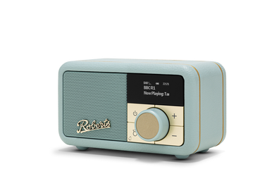 Roberts Revival Petite 2 (Duck Egg Blue) | Portable Bluetooth/DAB