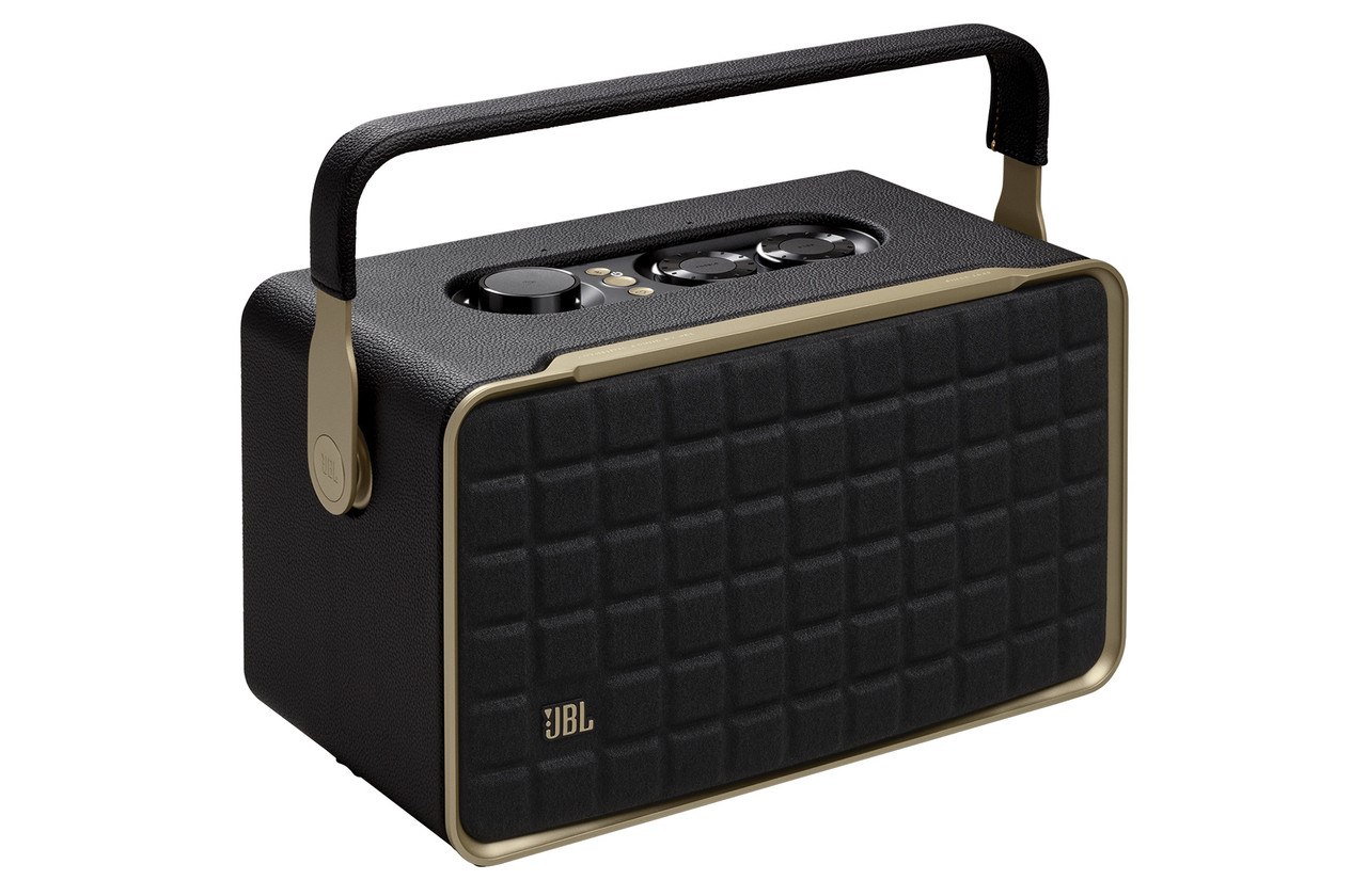 JBL Authentics 300 Black – 100 W Wi‑Fi/Bluetooth Speaker w/ Dual Voice Assistant img