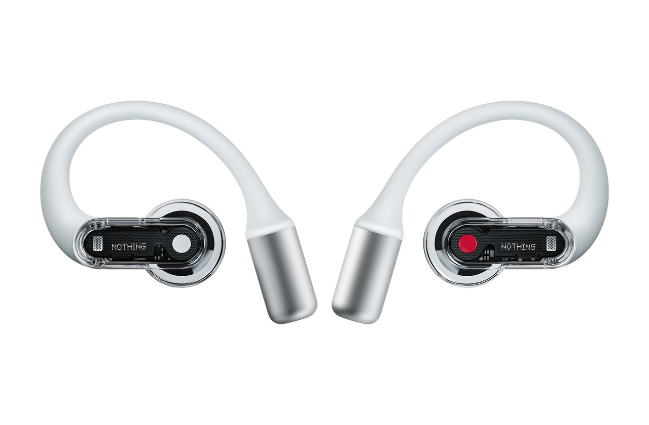 Nothing Ear (open) White – Stylish, comfortable open-ear wireless