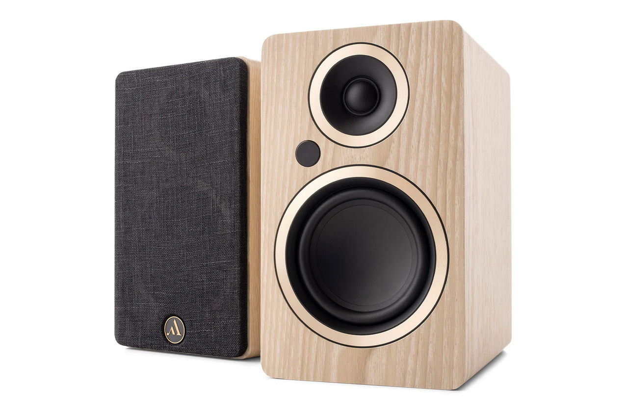 Argon Audio Fenris A4 Ash Compact Active Bluetooth Speakers with Rich Sound img