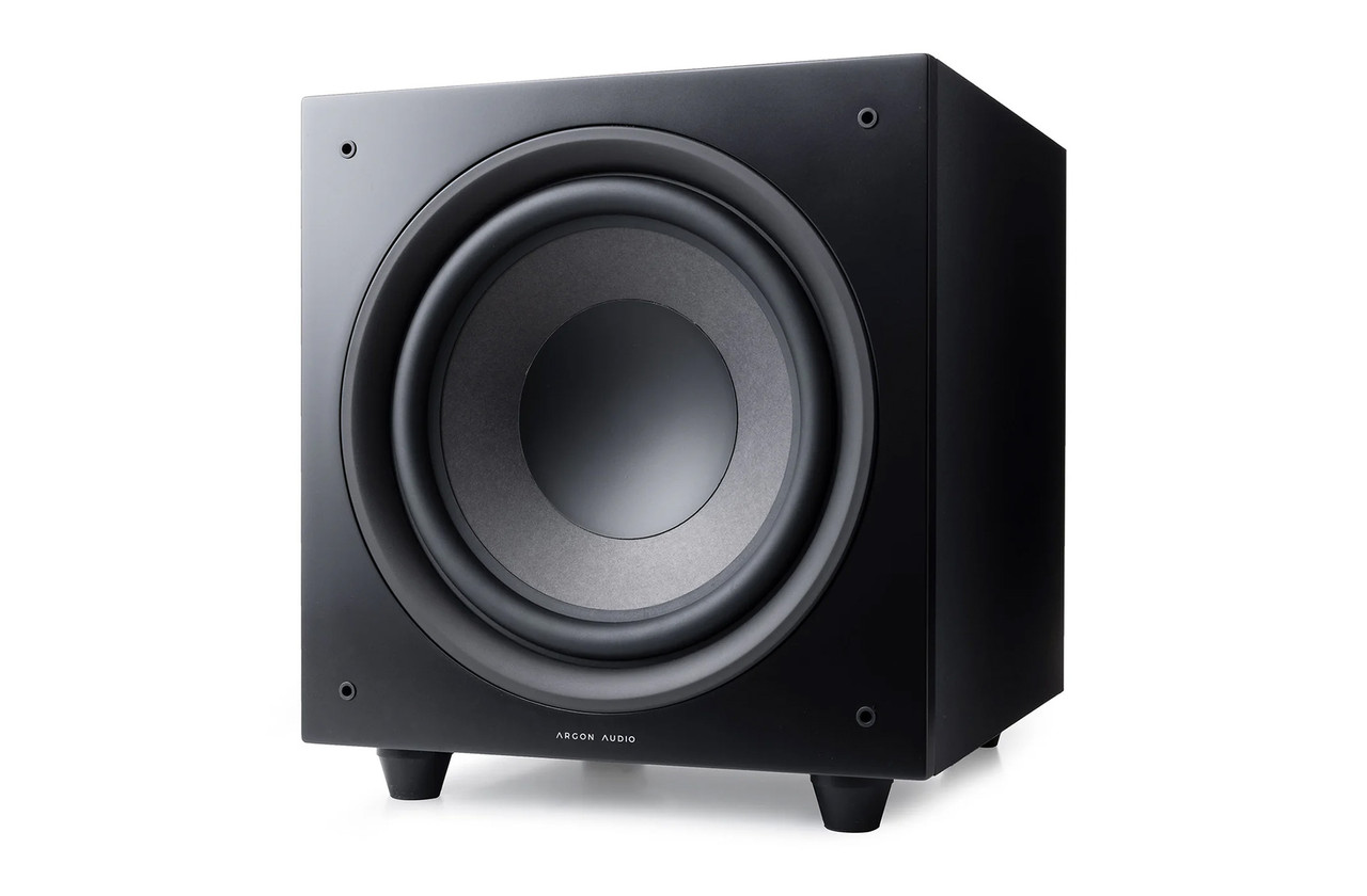 Argon Audio Subwoofer MALMÖ SUB 10 Black – Powerful deep bass, 10" woofer img