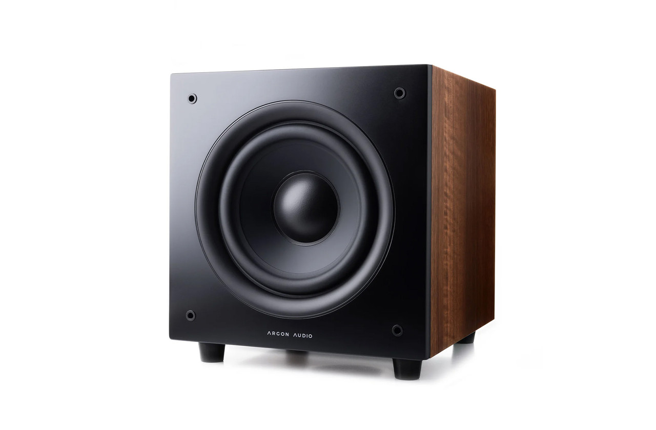 Argon Audio Subwoofer MALMÖ SUB 6 Walnut Compact Powerful Sound img