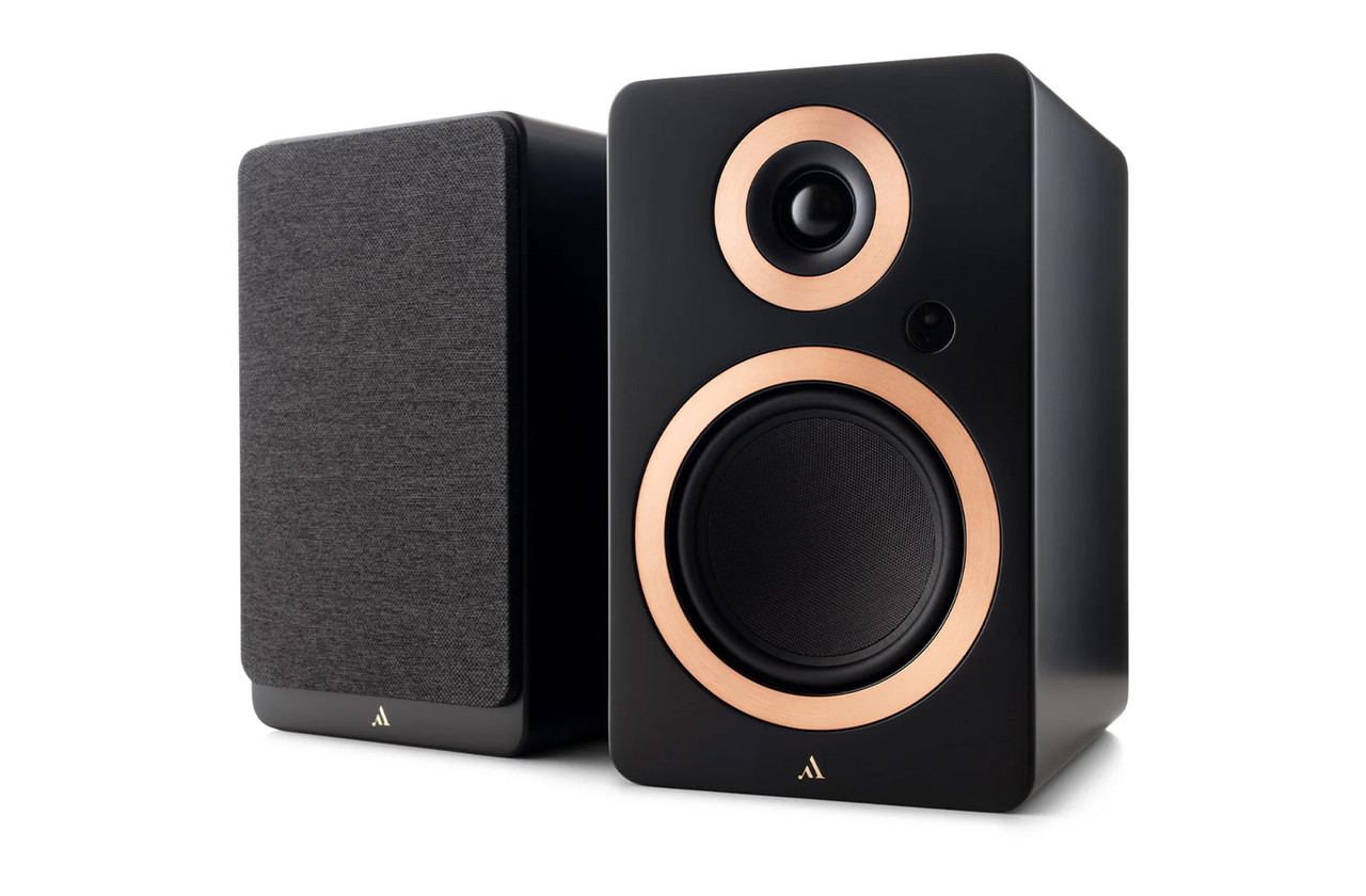 Argon Audio Forte A5 MK2 Black Active Bluetooth Speakers with Rich, Clear Sound img