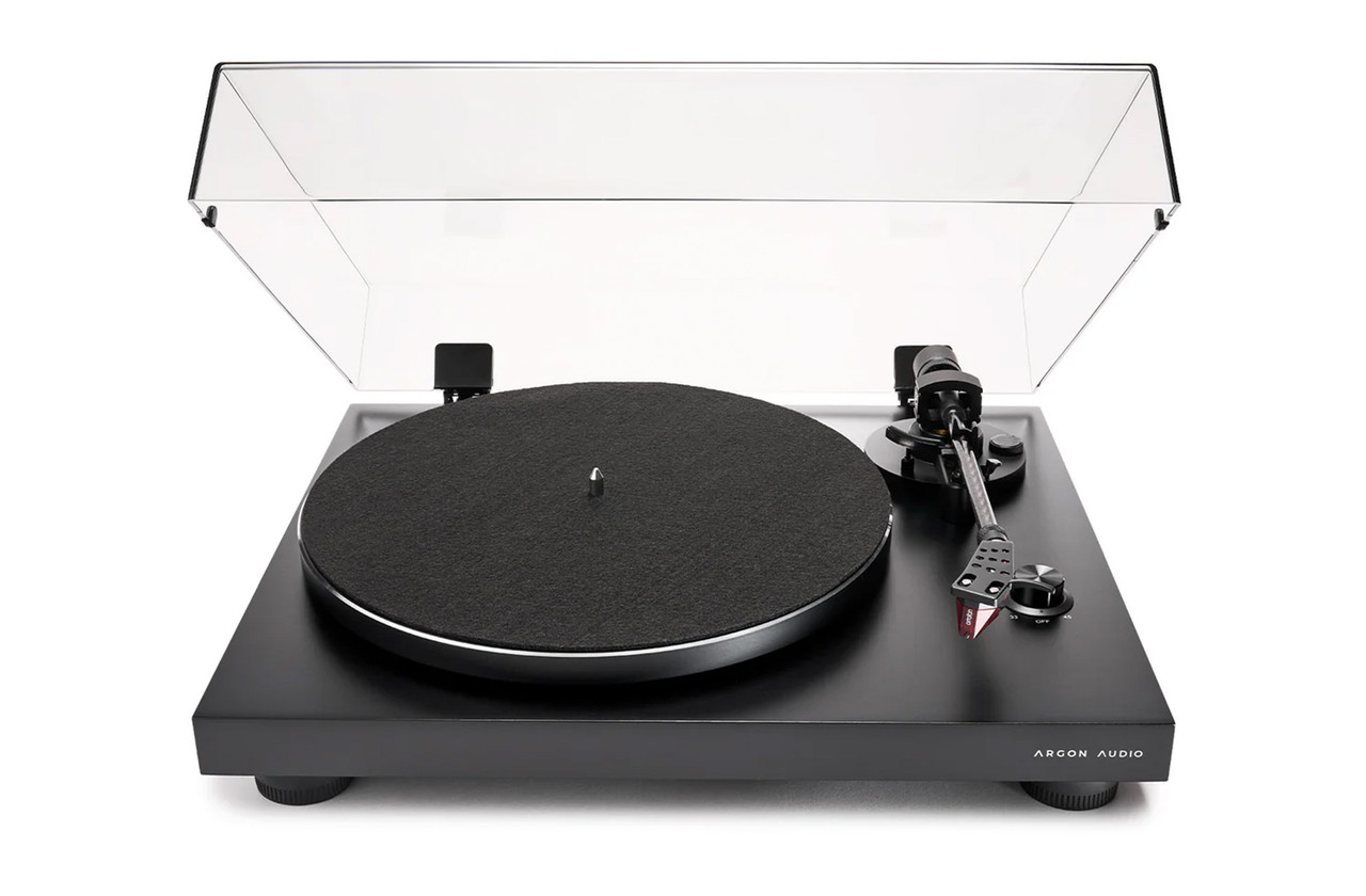 Argon Audio Turntable TT-3 Plus Black with Ortofon 2M Red Cartridge img