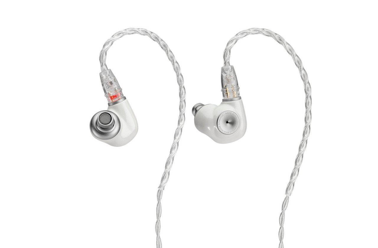 Meze Audio Alba In Ear Headphones with USB-C Convertor and Warm Sound img