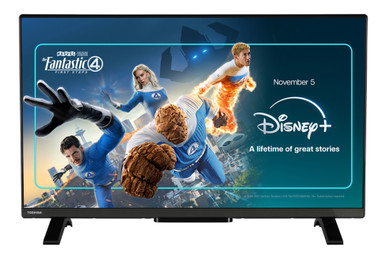 Toshiba 32WV2553DB | 32 inch HD Ready HDR Smart LED TV Freely