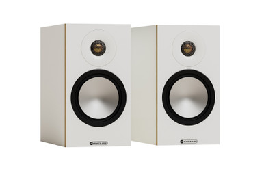 Monitor Audio Bronze 50 7G (White) | Bookshelf Speakers Per Pair
