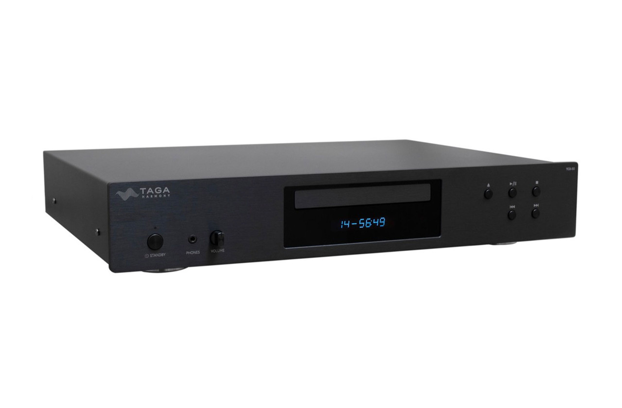 TAGA Harmony TCD-50 Black CD Player – Superior sound with balanced outputs img