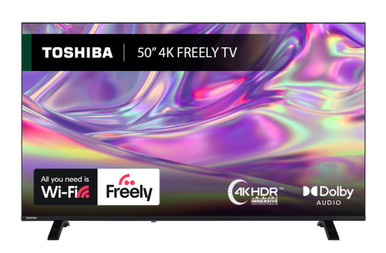 Toshiba 50UV1563DB | 50 inch 4K Ultra HD HDR Smart LED TV Freely