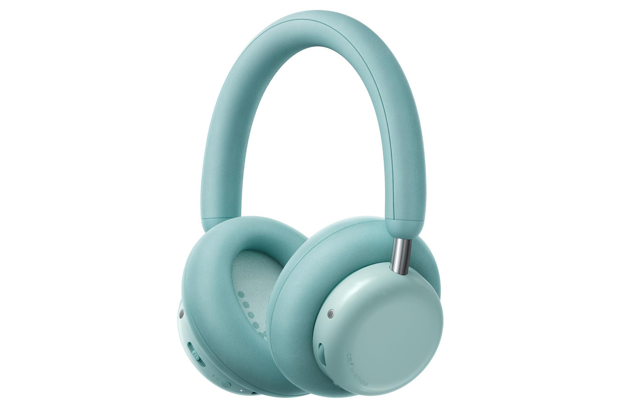 Nothing CMF Headphone Pro Wireless Over-Ear Headphones Light Green Noise Cancell img