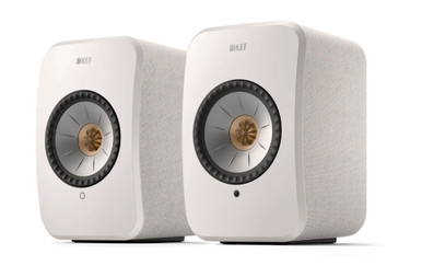 KEF LSX II (Cotton White) | Wireless System Speakers Per Pair