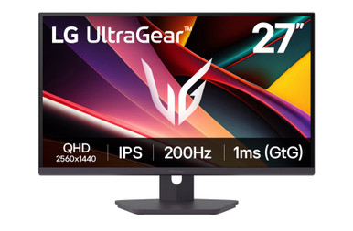 LG 27G610A-B | 27 inch 200Hz Quad HD HDR LED Gaming Monitor