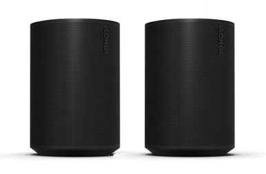 2 x Sonos Era 100 SL (Black) | Wireless Music System | Richer Sounds