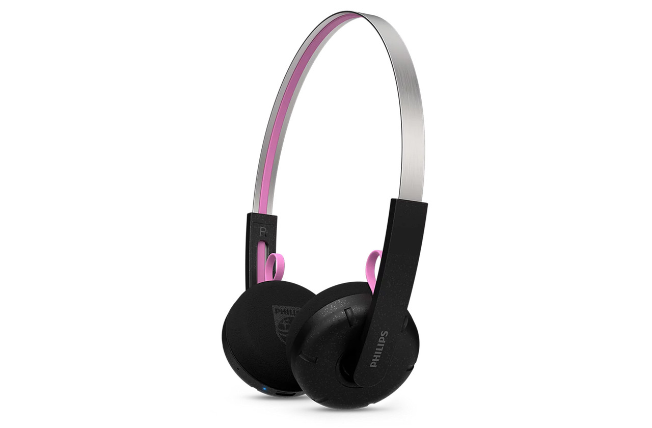 Philips On Ear Wireless Headphones The Ringo Duo MS1 Black Bluetooth img