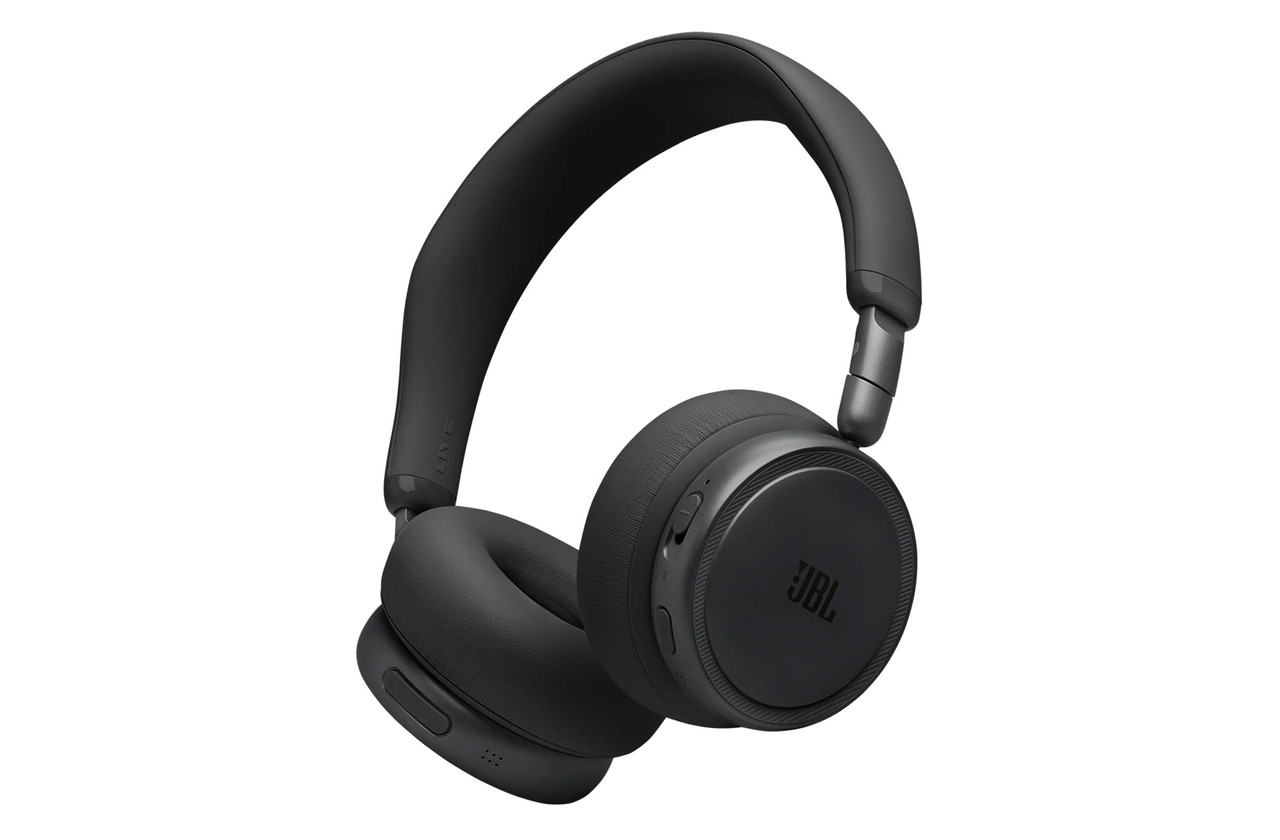 JBL Wireless On-Ear Headphones Live 680NC Black Noise Cancelling Mic img