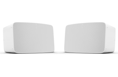 Sonos Five (White) (X2) | Multi-Room package | Richer Sounds
