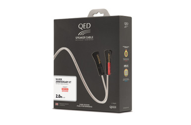 【NMHM☆】QED Silver Anniversary XT 4m QED Silver Anniversary XT Reference Speaker Cable ABS AIRLOC