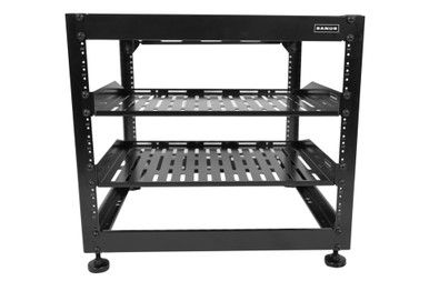 Sanus CFR1610-B1 | 10U Stacking Skeleton AV Rack | Richer Sounds