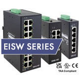 EISW Ethernet Switches are UL Listed for Industrial Control Equipment