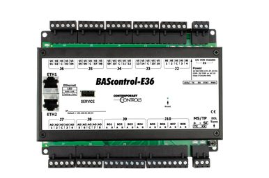 BAScontrol-E36 Edge Controller - Contemporary Controls (EMEA)