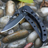 Jungle Knife Black Oxide Titanium Knife Tekut LK3881