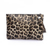 Women's PU Leopard Print Evening Clutches Hand Bags Fashion Clutch Bag Ladies Handbags