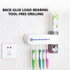 3 In 1 Multifunctional Ultraviolet Toothbrush Disinfection Sterilizer Toothbrush Rack Shelf UV Disinfector Toothpaste Squeezers