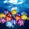 Nylon Cartoon Hand Bags Mic New Tropical Fish Foldable Eco Reusable Shopping Bags