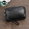 Mobile phone bag Cowhide key pack Women's change Wallet Korean version card bag Card sleeve Top layer leather Key case