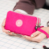 Women's Wallet Nylon Cloth Large Capacity Clutch Handbag Hand Holding Purse Coin Mobile Phone Purse Bag