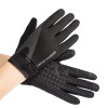 full finger black workout gloves for men