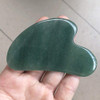 Green Aventurine Gua Sha Scraping Massage Tool, Natural Crystal Heart Shape Scraping Board Scraper Tool