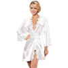 Womens  Sexy Silky Lace  Robe Nightwear