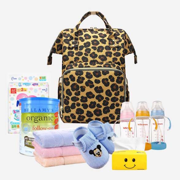 colorful flower backpack