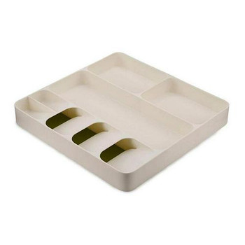 Drawer Organizer Tray Spoon Cutlery Separation Storage Box Cutlery Organizer Kitchen Accessories Organizer - Box Only