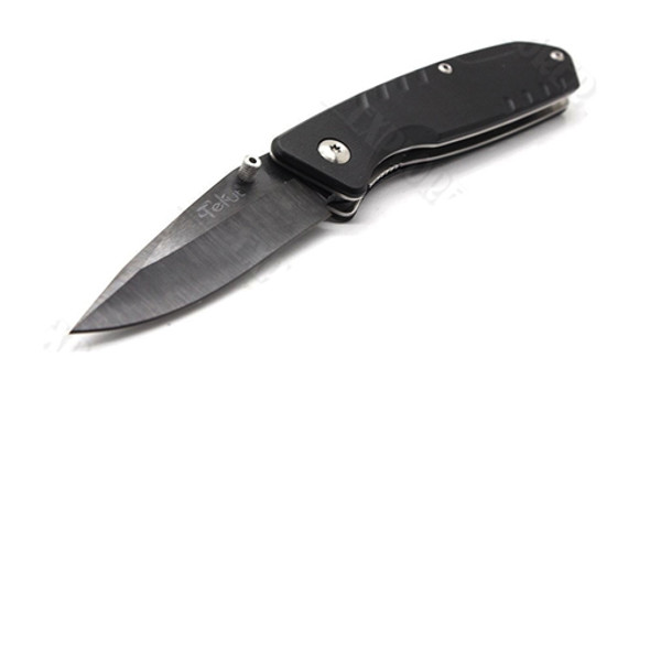 Tekut LK5070 Nano Tech Ceramic Blade Black Aluminum Liner Lock Knife w Clip