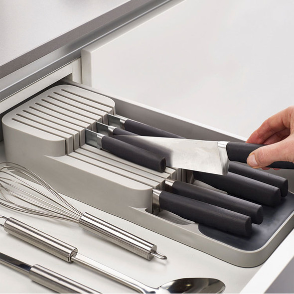 Drawer Organizer Tray Spoon Cutlery Separation Finishing Storage Box Cutlery Organizer Kitchen Knife Holder Accessories
