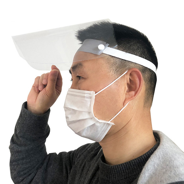 Protective Mask Adult Child Dustproof Cover Face Shield Transparent Full Face Masks Anti Dust Respirator