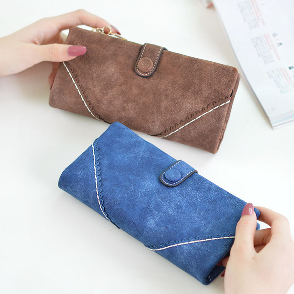 Women's Wallet Multi-color Long PU Leather Clutch Bag Large Capacity Hand Holding Purse Mobile Phone Purse Bag for Gift Party