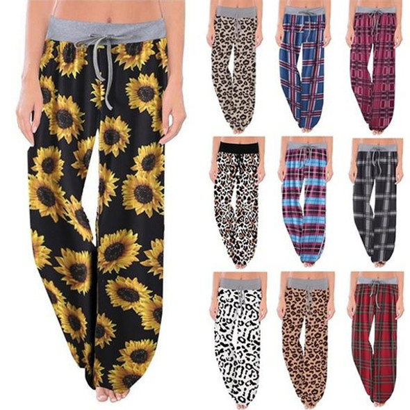 Women's Casual Lounge Comfy Stretch Pants Home Pajamas
