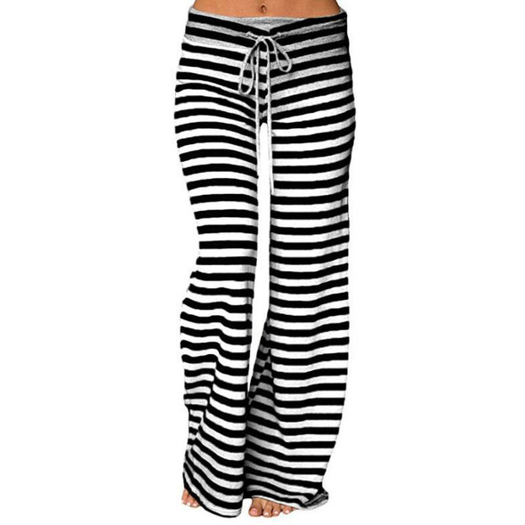 Womens Striped High Waisted Palace Yoga Pants