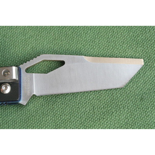 Sanrenmu SRM Folding Knife B-787 Lock Back Knife with Steel Clip discontinued model