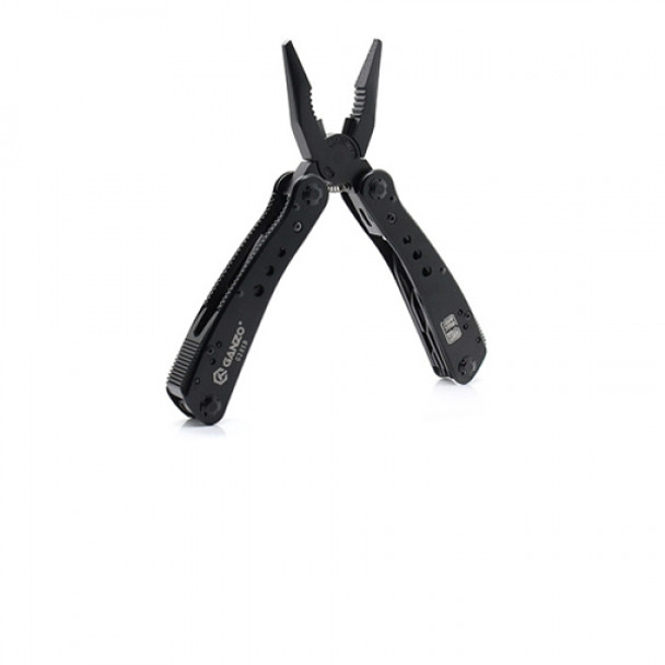 Ganzo G201B Black Multi-functional Pliers 25in1 Removable Bit-nozzles w/ Pouch & Box