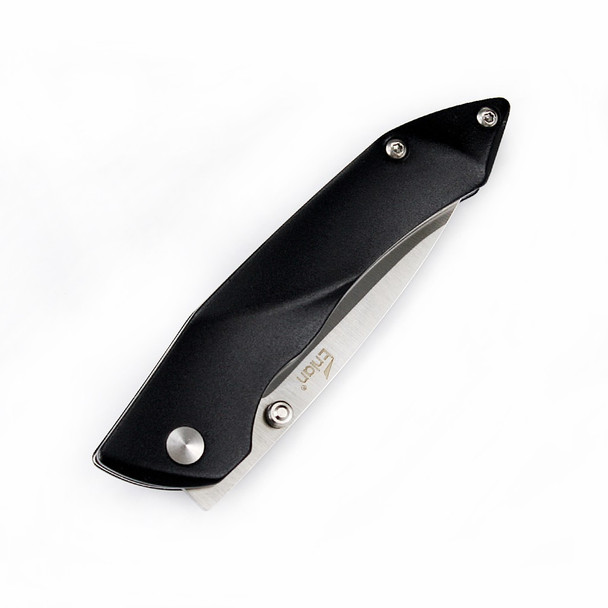Enlan M026BK Pocket Folding Knife Aluminium Handle Survive Camping Hunting Fishing Hiking 8cr13mov Steel Blade Pocket Knife