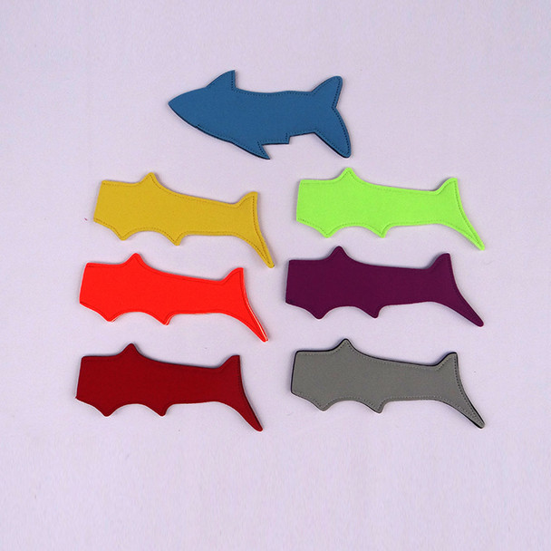 Ice Cream Sleeve For Environmental Shark Shape Pure Color Popsicle Holder Neoprene Pop Holders Tools