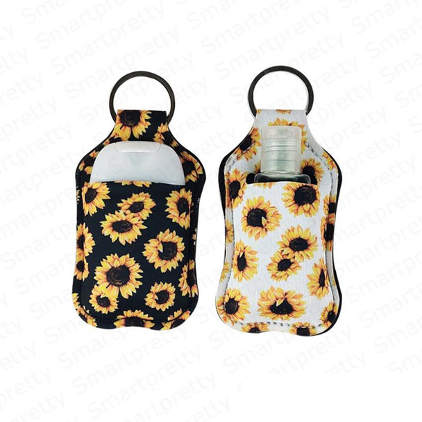 sunflower bulk hand sanitizer keyring cases